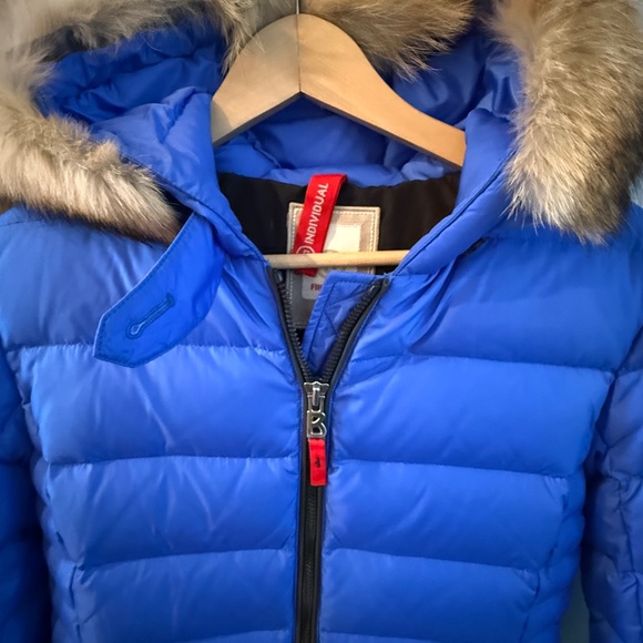 Bogner Fire + Ice Women's Sassy 2 Blue Down Puffer Jacket – Size 8 - Picture 4 of 7